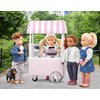 Lori – Mini Doll & Ice Cream Cart – Clothes & Ice Cream Accessories for 6-inch Dolls – Ice Cream Scoops, Cones, Soft Serve, Popsicles – Toys for Kids – 3 Years + – Evelina's Ice Cream Cart