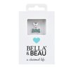 Bella & Beau Polished Silver Charm – Twinkle Toes (Paws & Bones Collection)