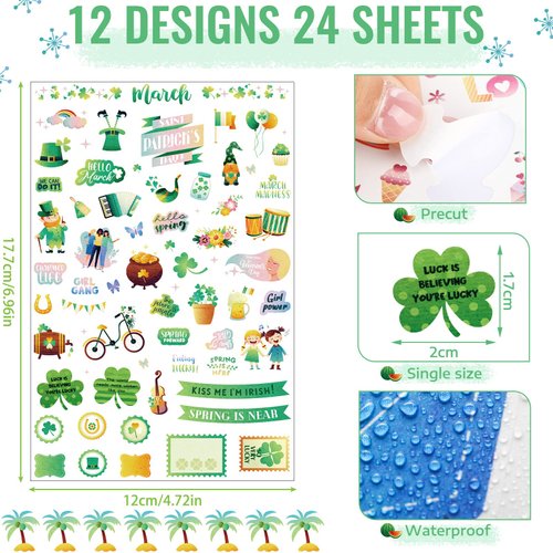 24 Sheets Daily Planners Monthly Celebrations Planner Stickers Monthly Sticker Book Planner Stickers and Accessories for Calendar Planning Scrapbooking Holiday Seasonal General Events 1000+ Stickers
