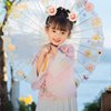 2 Pcs Flower Chinese Tassel Hair Stick Silk Artificial Blossom Hair Pins Japanese Hanfu Hair Chopsticks Retro Floral Crystal Pearl Wedding Headpiece Brides Hair Styling Accessories for Long Hair Women