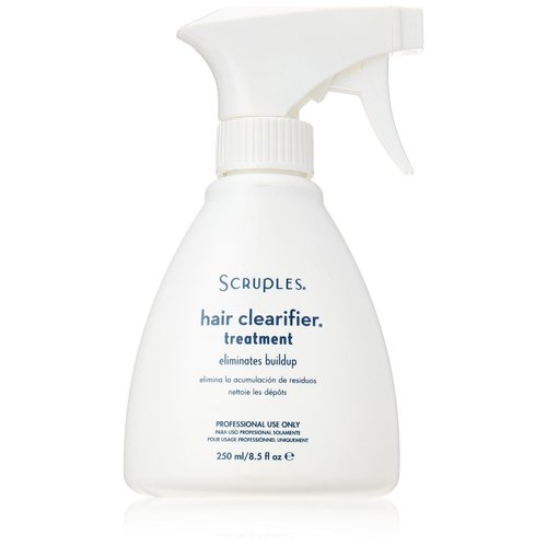 Scruples Hair Clearifier Treatment - Deep Cleansing Hair Treatment for Product Build Up, Dirt, Oils, and Chemicals - Hair Detox + Scalp Build Up Cleanser for All Hair Types (8.5 oz)