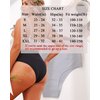 FINETOO High Waisted Underwear for Women Seamless Panties Bikini High Cut No Show Sexy Cheeky Panties 6 Pack