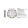 C60 Olive oil - 100ml bottle - 82mg Carbon 60: 99.9% in Extra Virgin Olive Oil, Lipofullerene