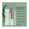 NATURABLOOM Vegan Lipstick (Peony) - Sensational One-Stroke Long Lasting Lipstick from Natural Oils & Butters Full-Coverage Lip Color with Shea Butter & Coconut Extact - Premium Hydrating Lipsticks