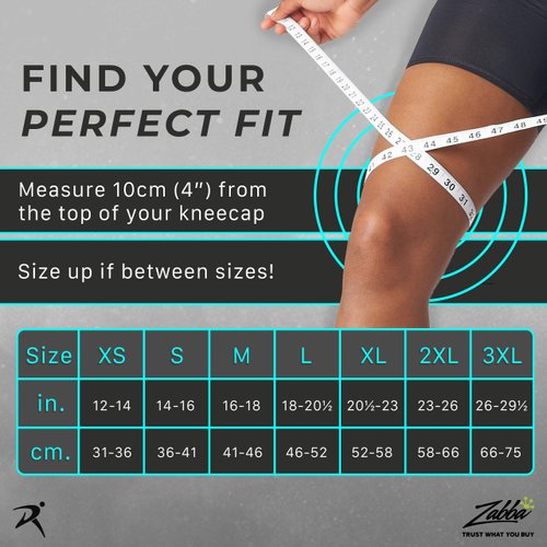 Rymora Knee Support Sleeve, Orthopedic Brace for Men and Women (Grey) (Single Wrap) (3XL - XXXL) - Compression Brace for Ligament Injury, Joint Pain Relief, Running, Arthritis, ACL, MCL, Sport