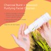 e.fek.tiv beauty Charcoal Burst Plus Seaweed Purifying Facial Cleanser - Gently Cleanses Pores - Clarifying Face Wash - Vegan - Sulfate Free - Clean Formula – Unisex - 6 oz
