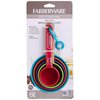 Farberware Professional Plastic Measuring Cups with Coffee Spoon, Set of 5, Colors may vary