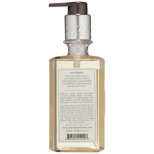 Antica Farmacista Santorini Hand Wash, 10 Fl Oz
