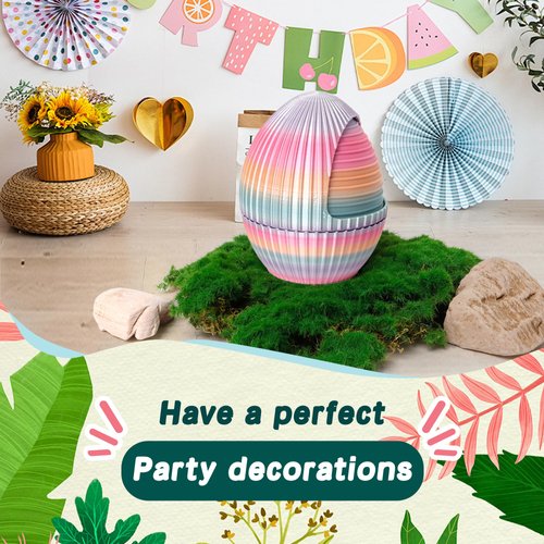 Flavery 3D Printed Snake Egg - Gear Egg with Snake Inside, 24inch Flexible Snake, Cute Rotary Egg, 3D Printed Gift Toys, Figure Decoration, ADHD (Candy Color Rainbow)