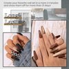 Beetles 23Pcs Christmas Gel Nail Polish Set with Base Gel Glossy Matte Top Coat, Gray Brown Burgundy Red Purple Glitter Gel Polish Set Soak Off Uv Gel Nail Kit for Women Industrial Wave Collection