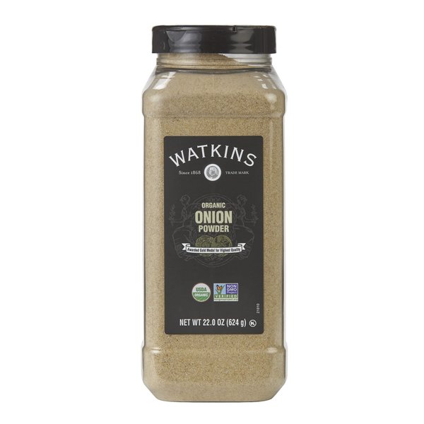 Watkins Gourmet Spice, Organic Onion Powder, Bulk Food Service Size, 22 oz (Pack of 1)