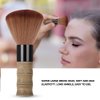 Neck Duster Brush, Soft Barber Face Duster Hair Brush Fiber Hair Salon Cutting Hairdressing Hairbrush Sweeping Neck Tool for every Barber or Salon