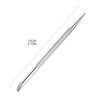 Silver Stainless Steel Cuticle Pusher Nail Dotting Pen Nail Care Tool, Double Ended Manicure Stick Cuticle Remover Cleaner Cuticle Pusher, Cuticle Pusher Sticks Glass Cuticle Pusher Cuticle Tools
