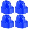 Sumind 48 Packs Construction Party Hats Kids Plastic Worker Helmet Bulk Toy for 3-8 Years Children Dress up Party Supplies(Blue)