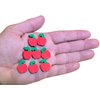 Bulk Mini Red Apple Pencil Erasers (144 Pcs) Double-Sided. Kids Stationery Arts and Crafts Drawing (144 Mini Red Apple Erasers)