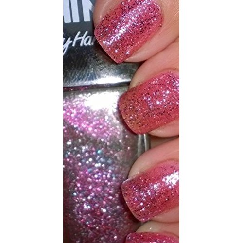 Sally Hansen Changing Tides Pink Glitter Triple Shine Nail Polish 10ml by Sally Hansen