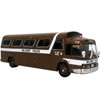 1966 PD4107 Buffalo Coach Bus U.S. Army Military Police Fort Dix Vintage Bus & Motorcoach Collection 1/87 Diecast Model by Iconic Replicas 87-0289