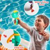ZEBNYYA 6 Pack Animal Water Gun for Kids, Mini Squirt Gun Water Blaster Soaker Toys, Dinosaur Dog Unicorn Shape Small Water Pistol Gun for Summer Outdoor Pool/Beach/Yard/Party Play