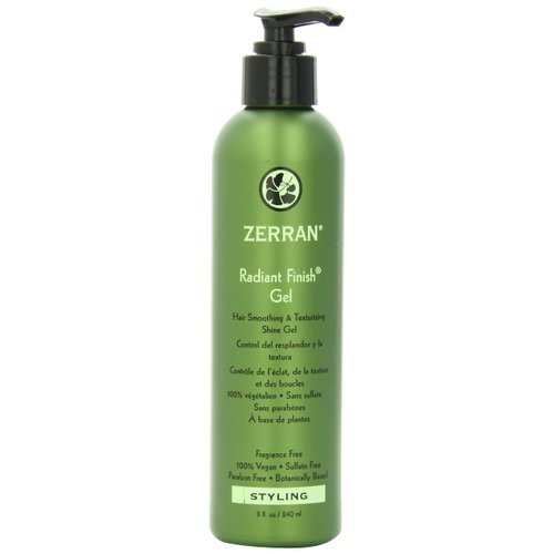 Zerran Radiant Finish Hair Gel, 8 Ounce