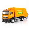 BDTCTK Compatible for Man Garbage Truck Car Model Toy Cars, Zinc Alloy Die-Cast Vehicles Kid Toys for Boy Girl Gift