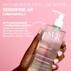 SVR Sensifine Micellar Water With Niacinamide. Soothing, Redness Relief Face Cleanser & Makeup Remover For Face, Eyes, Lips. Gentle, No Rinse Cleanser For Sensitive, Reactive Skin, 13.5 Fl.oz.