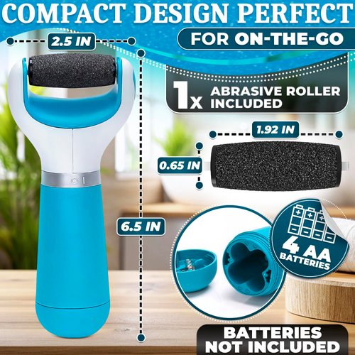 Electric Callus Remover for Feet - Foot Heel Callus Remover Callus File Wet Dry Cracked Feet Callus Removal Pedicure Tool for Feet Care - Electric Foot File Pedicure Foot Spa Callus Shaver for Feet