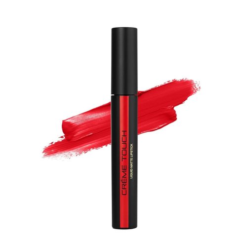 Armaf Beauté Crème Touch Liquid Lipstick For Women, Hydrating, Soft Matte Finish | Lava
