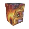 Ultra Pro - Modern Horizons 3 Ruby Medallion 100+ Deck Box® for Magic: The Gathering, Standard Size Organizer Double-sleeved Card Protector Self-locking lid Deck Box