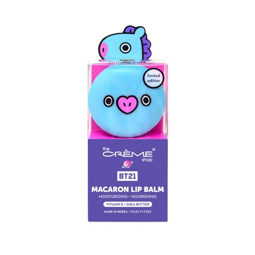 The Crème Shop BT21 MANG Macaron Lip Balm - Birthday Cake