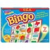 Trend Enterprises: U.S.A. Bingo Game, Exciting Way for Everyone to Learn, Play 8 Different Ways, Learn State Capitals, Nicknames & More, Great for Classrooms and at Home, 2 to 36 Players, for Ages 8+