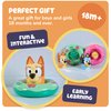 Tomy Toomies Bingo Bath Toys with Pourer and Float with Water Wheel – Sensory Water Toys – Officially Licensed Bluey Toys – Bath Toys for Babies + 18 Months, E73636