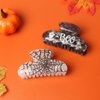 Halloween Hair Claw Clips Spider Web Hair Clip Cute Halloween Hair Accessories Black and White Hair Clips for Women Pack of 2…