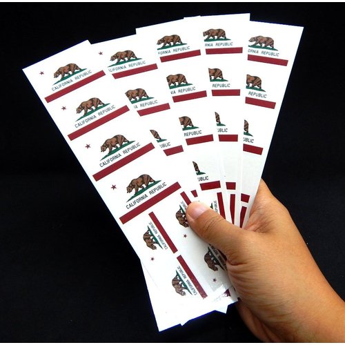 40 Tattoos: California Republic State Flag, Party Favors
