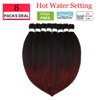 Pre Stretched Braiding Hair 26 Inch 8 Packs Long Braiding Hair Pre Stretched Hair For Braiding Synthetic Braiding Hair Extensions For Twist Hot Water Setting(26",1B/BUG)