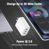 USB C Charger, Amoner 35W 3-Port iPhone Fast Charger Block, iPhone Cube Adapter with PD 3.0 Power Delivery Compatible with iPhone 16/16 Pro/15/14/13/12/11/SE/XS, Galaxy, Pixel 4/3 and More