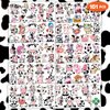 101 PCS Cow Print Farm Animals Temporary Tattoos Themed Birthday Party Decorations Favors Supplies Decor Funny Holy Cow Im One Tattoo Stickers Gifts For Boys Girls Class Prizes Carnival Cartoon