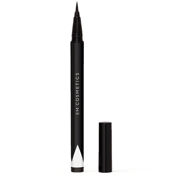 EM COSMETICS Illustrative Eyeliner, Liquid Eyeliner, 0.55 ml/ 0.019 fl oz (Brown Brush Tip)