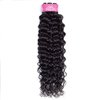 Water Wave Human Hair 1 Bundle Brazilian 10A Virgin Wet and Wavy Curly Human Hair Bundles 100% Unprocessed Human Hair Extensions For Women 100g/Bundle Natural Black (24 Inch)