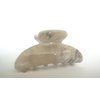 Generic One random marbled beige white black gray acrylic hair claw clip