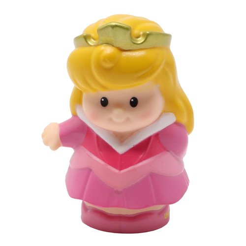 Little People Replacement Part for Fisher-Price Princess Castle Dollhouse Playset X6031 - Replacement Sleeping Beauty Aurora Figure - Talking Castle Base