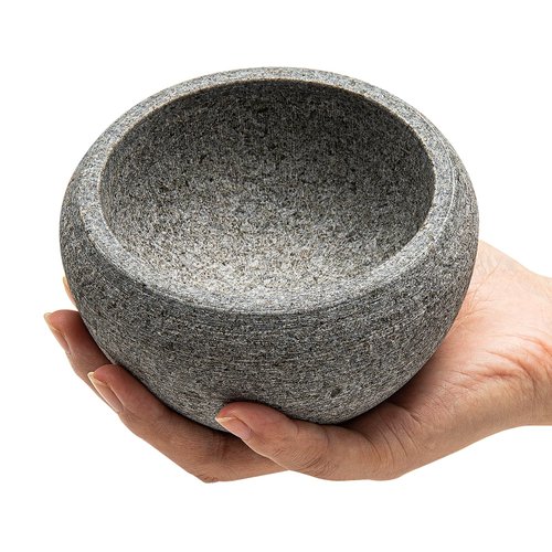 CHARMMAN Shaving Soap & Cream Bowl for Men, Natural Granite Stone, Keep Warm Better, Easier to Lather