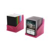 Gamegenic Bastion 100+ XL Deck Box - Compact, Secure, and Perfectly Organized for Your Trading Cards! Safely Protects 100+ Double-Sleeved Cards, Pink Color, Made