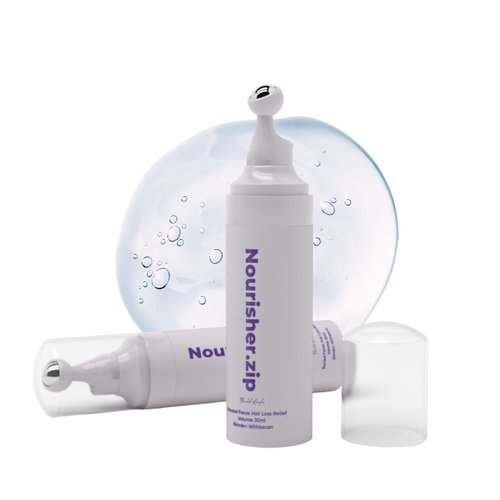 WithBecon Nourisher.zip Hair Serum Ampoule - Highly Concentrated Scalp Treatment for Hair Growth ...