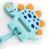 Teething Toys 3-6 Months, Teethers for Babies 3-6 Months, 6-12 Months, Baby Teether, Silicone Teethers, Soft-Textured Infant Toys for Teething Relief & Brain Development, Baby Newborn Essentials