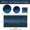 Starry Galaxy Party Supplies,Night Sky Party Tableware,Outer Space Theme Birthday Party Decoration Disposable Dinnerware Set Paper Plates Napkins Tablecloth for Boys Girls Birthday Serve 25 Guests