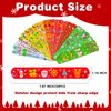 Garma 48Pcs Christmas Slap Bracelets and Silicone Bracelets for Kids, Xmas Bulk Slap Wristbands Rubber Bracelets Set for Christmas Birthday Party Favors Supplies New Year Stocking Stuffers Gifts