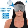 Zomaple Heated Eye Mask for Dry Eyes, Reusable Dry Eye Mask with Moist Heat Warming Compress, Soothing Eye Warm Compress for Dry Eyes Relief - Microwavable Eye mask for Dry Eyes, Stye and Blepharitis