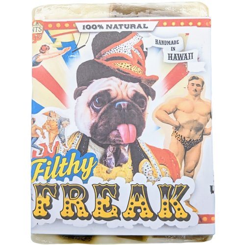 FILTHYFARMGIRL.COM Filthy Freak All Natural Clove Mint Soap Bar, White