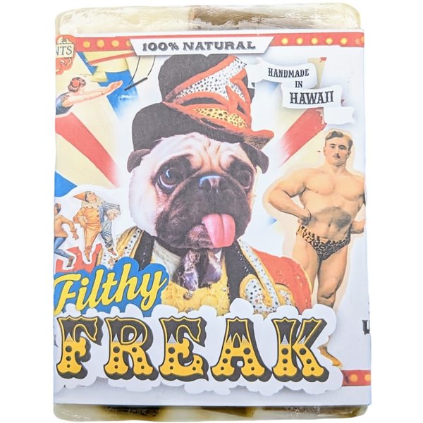 FILTHYFARMGIRL.COM Filthy Freak All Natural Clove Mint Soap Bar, White