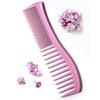 Detangling Hair Comb for Women - 2-Sided Gentle Styling Comb With Wide and Fine Teeth - Conditioning and Detangling Comb for Thin, Thick, Curly, Straight, and All Other Womens Hair Types by Keranique